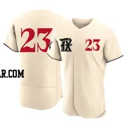 Merrill Kelly Men's Texas Rangers Cream Authentic 2023 City Connect Jersey