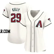 Merrill Kelly Women's Arizona Diamondbacks White Limited Home Jersey