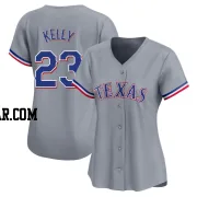 Merrill Kelly Women's Texas Rangers Gray Limited Away Jersey