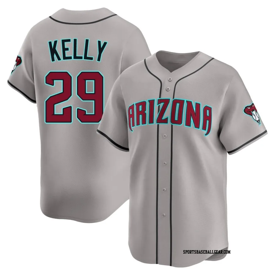 Merrill Kelly Youth Arizona Diamondbacks Gray Limited Alternate Jersey