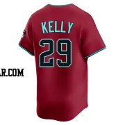 Merrill Kelly Youth Arizona Diamondbacks Red Limited Alternate Jersey