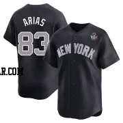 Michael Arias Men's New York Yankees Navy Limited Alternate 2024 World Series Jersey