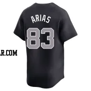 Michael Arias Men's New York Yankees Navy Limited Alternate Jersey