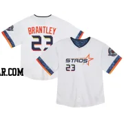 Michael Brantley Toddler Houston Astros White Limited 2025 City Connect Jersey
