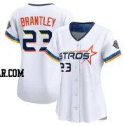 Michael Brantley Women's Houston Astros White Limited 2025 City Connect Jersey