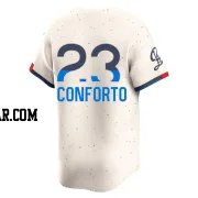 Michael Conforto Men's Los Angeles Dodgers Cream Limited 2024 City Connect Jersey