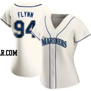 Michael Flynn Women's Seattle Mariners Cream Authentic Alternate Jersey