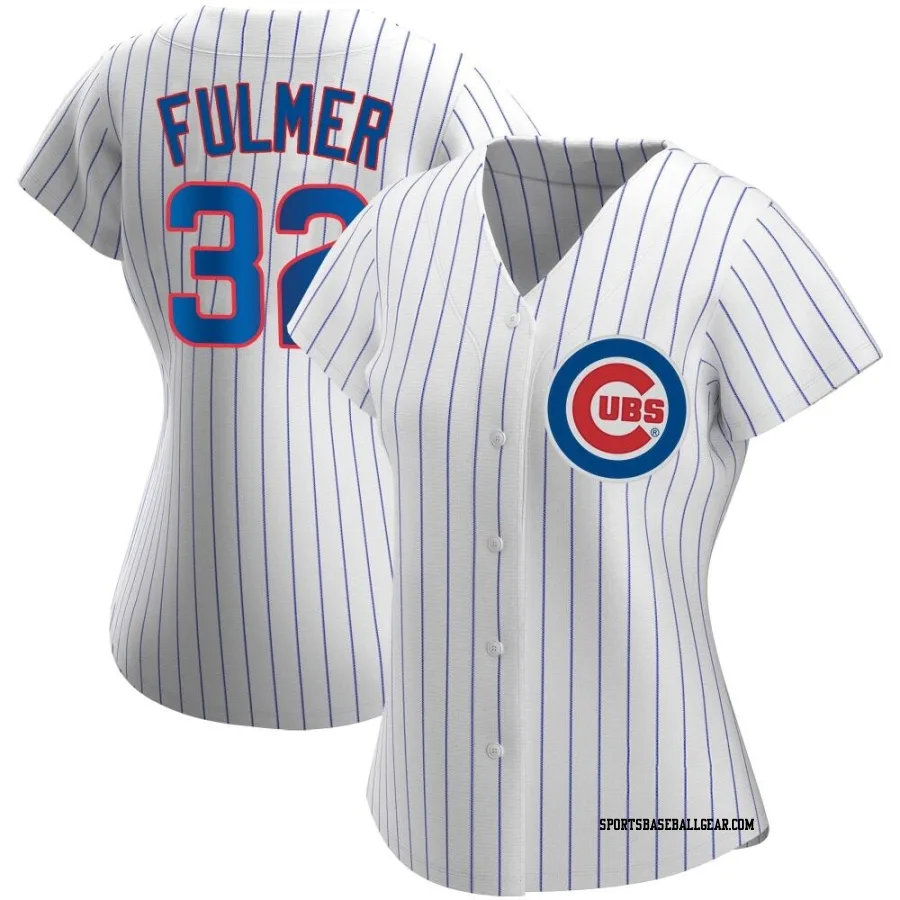 Michael Fulmer Women's Chicago Cubs White Authentic Home Jersey
