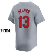 Michael Helman Men's St. Louis Cardinals Gray Limited Away Jersey