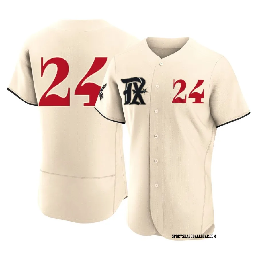 Michael Helman Men's Texas Rangers Cream Authentic 2023 City Connect Jersey