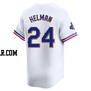 Michael Helman Youth Texas Rangers Gold Limited White 2024 Collection Jersey