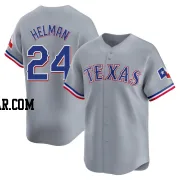 Michael Helman Youth Texas Rangers Gray Limited Away Jersey