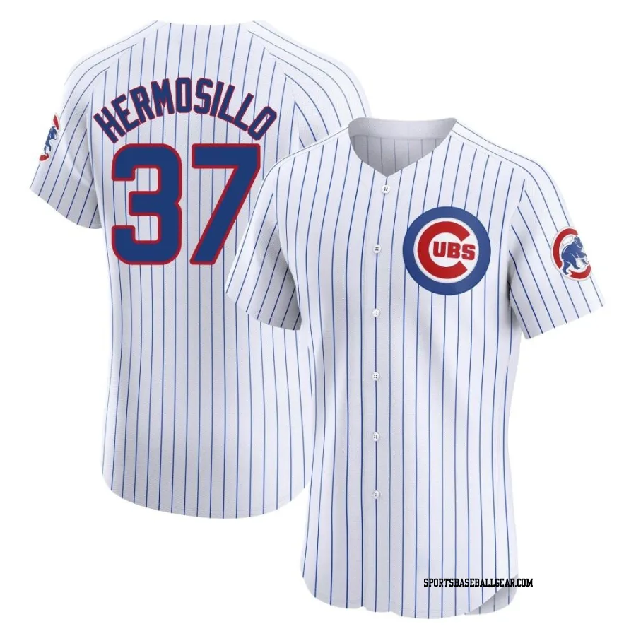 Michael Hermosillo Men's Chicago Cubs White Elite Home Jersey