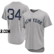 Michael King Men's New York Yankees Gray Authentic 2021 Field of Dreams Jersey