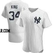 Michael King Men's New York Yankees White Authentic Home Jersey