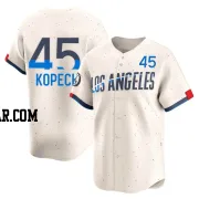 Michael Kopech Men's Los Angeles Dodgers Cream Limited 2024 City Connect Jersey