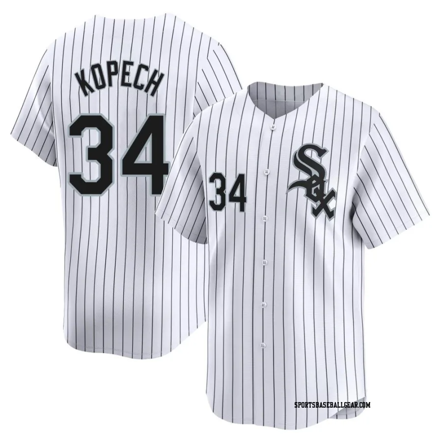 Michael Kopech Youth Chicago White Sox White Limited Home Jersey