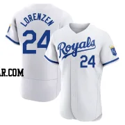 Michael Lorenzen Men's Kansas City Royals White Authentic 2022 Home Jersey