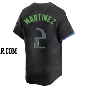 Michael Martinez Men's Tampa Bay Rays Charcoal Limited 2024 City Connect Jersey
