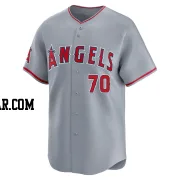 Michael Petersen Youth Los Angeles Angels Gray Limited Away Jersey