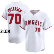 Michael Petersen Youth Los Angeles Angels White Limited Home Jersey