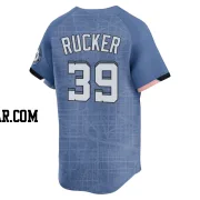 Michael Rucker Men's Washington Nationals Blue Limited 2025 City Connect Jersey