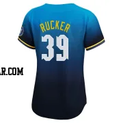 Michael Rucker Women's Philadelphia Phillies Blue Limited 2024 City Connect Jersey
