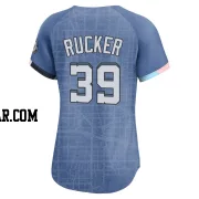 Michael Rucker Women's Washington Nationals Blue Limited 2025 City Connect Jersey