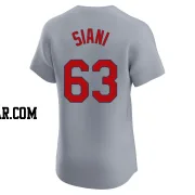 Michael Siani Men's St. Louis Cardinals Gray Elite Road Jersey