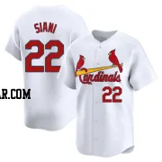 Michael Siani Men's St. Louis Cardinals White Limited Home Jersey