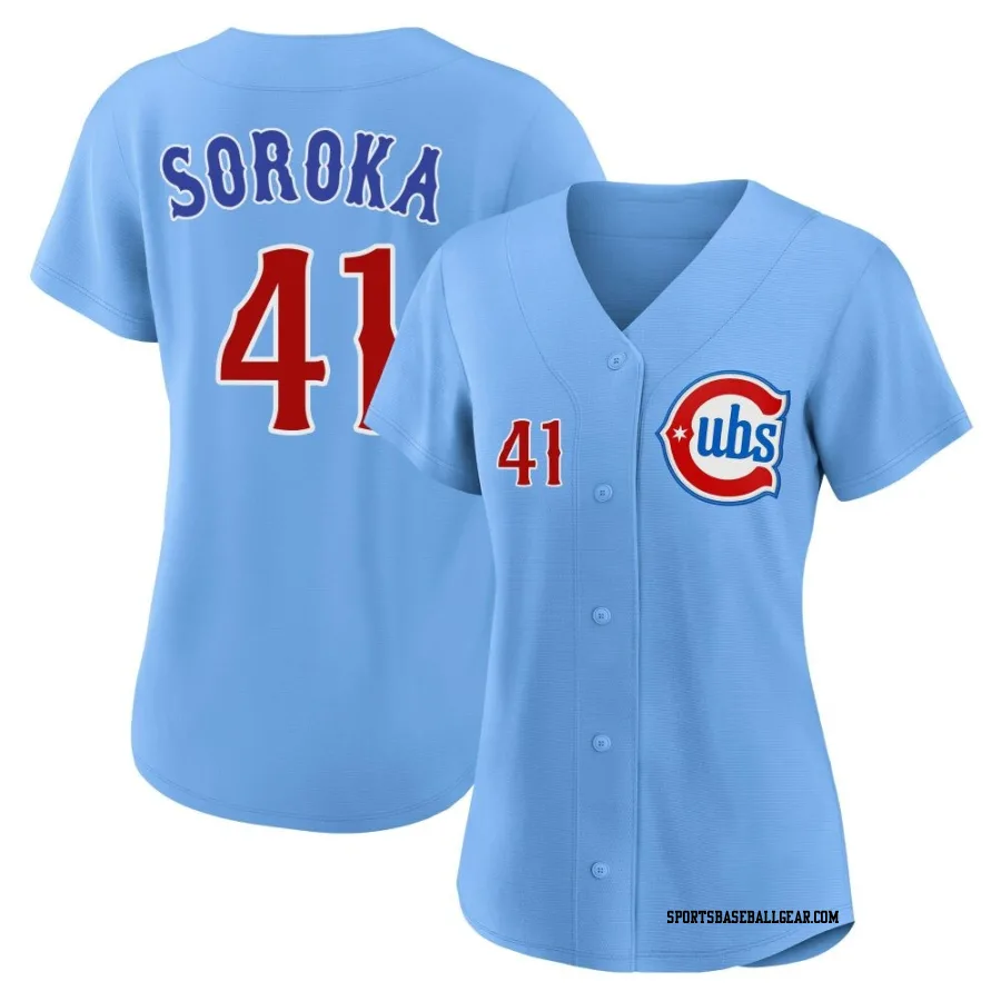 Michael Soroka Women's Chicago Cubs Royal Limited 2nd Alternate Jersey