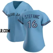 Michael Stefanic Women's Toronto Blue Jays Blue Replica Jersey