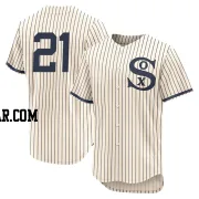 Michael Taylor Men's Chicago White Sox Cream Authentic 2021 Field of Dreams Jersey