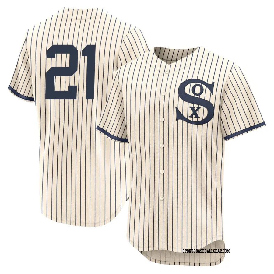 Michael Taylor Men's Chicago White Sox Cream Authentic 2021 Field of Dreams Jersey