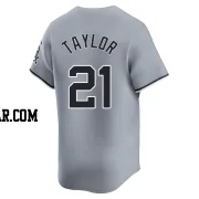 Michael Taylor Men's Chicago White Sox Gray Limited Road Jersey