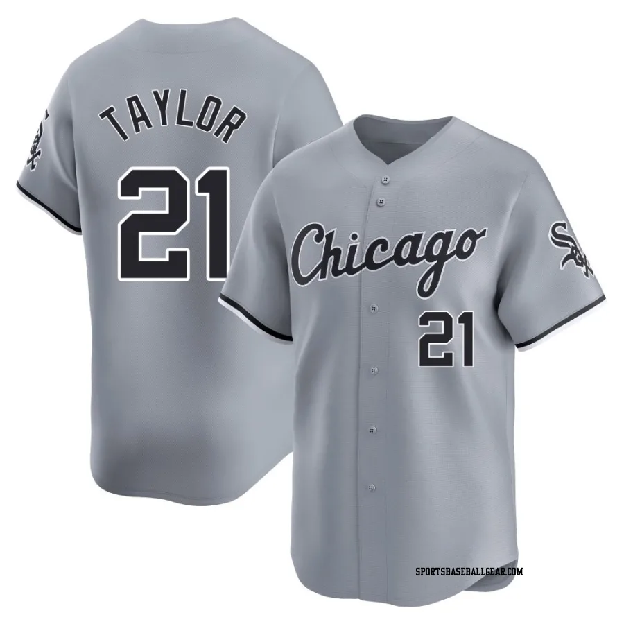Michael Taylor Men's Chicago White Sox Gray Limited Road Jersey