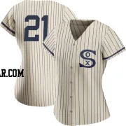 Michael Taylor Women's Chicago White Sox Cream Replica 2021 Field of Dreams Jersey