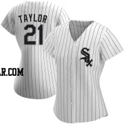 Michael Taylor Women's Chicago White Sox White Authentic Home Jersey