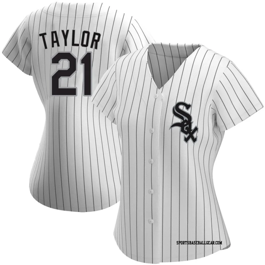 Michael Taylor Women's Chicago White Sox White Authentic Home Jersey