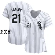 Michael Taylor Women's Chicago White Sox White Limited Home Jersey