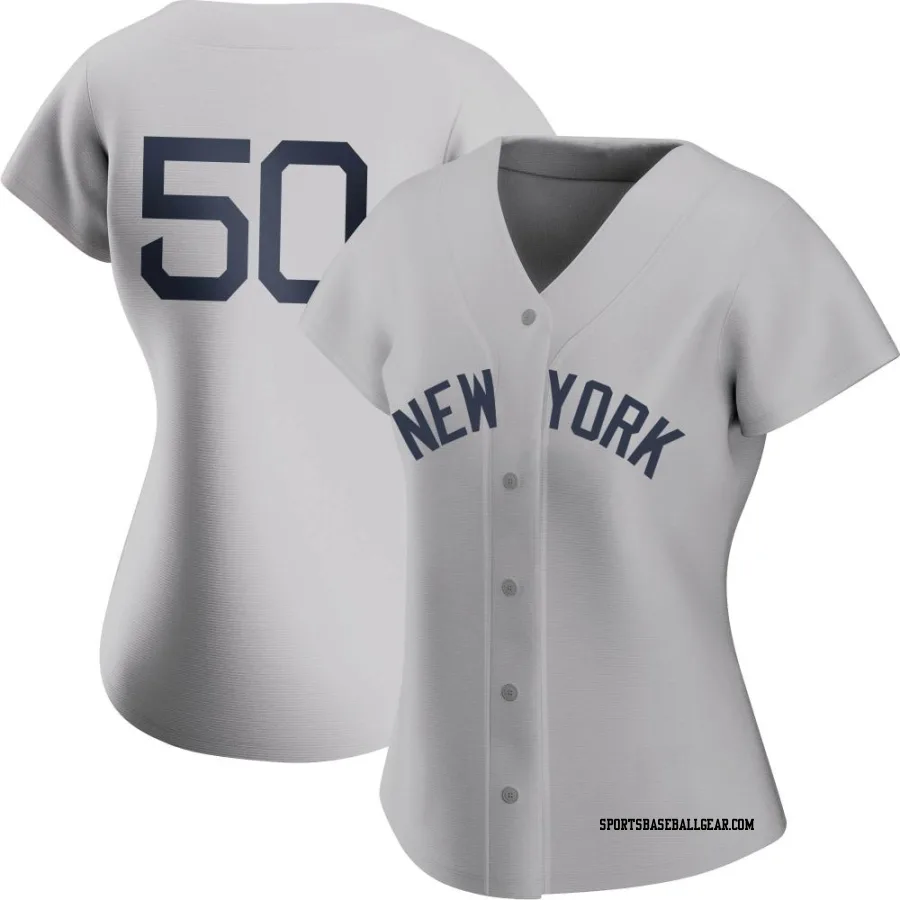 Michael Tonkin Women's New York Yankees Gray Authentic 2021 Field of Dreams Jersey