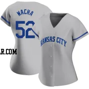 Michael Wacha Women's Kansas City Royals Gray Authentic 2022 Road Jersey