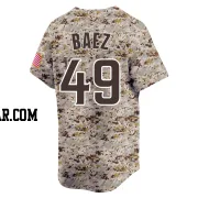 Michel Baez Men's San Diego Padres Camo Limited 2nd Alternate Jersey