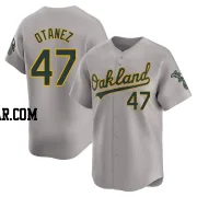 Michel Otanez Men's Oakland Athletics Gray Limited Away Jersey