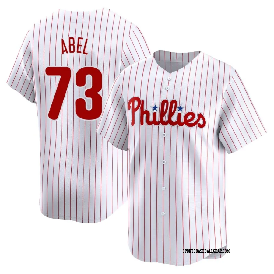 Mick Abel Men's Philadelphia Phillies White Limited Home Jersey
