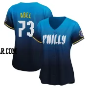 Mick Abel Women's Philadelphia Phillies Blue Limited 2024 City Connect Jersey