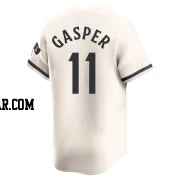 Mickey Gasper Youth Minnesota Twins Cream Limited Alternate Jersey