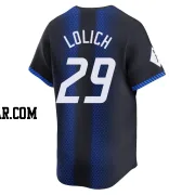 Mickey Lolich Men's Detroit Tigers Blue Limited 2024 City Connect Jersey