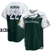 Mickey Moniak Men's Colorado Rockies Green Replica 2022 City Connect Jersey