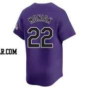 Mickey Moniak Men's Colorado Rockies Purple Limited Alternate Jersey